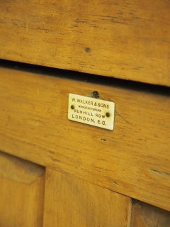 Arts & Crafts Mahogany Open Bookcase by W. Walker and Sons