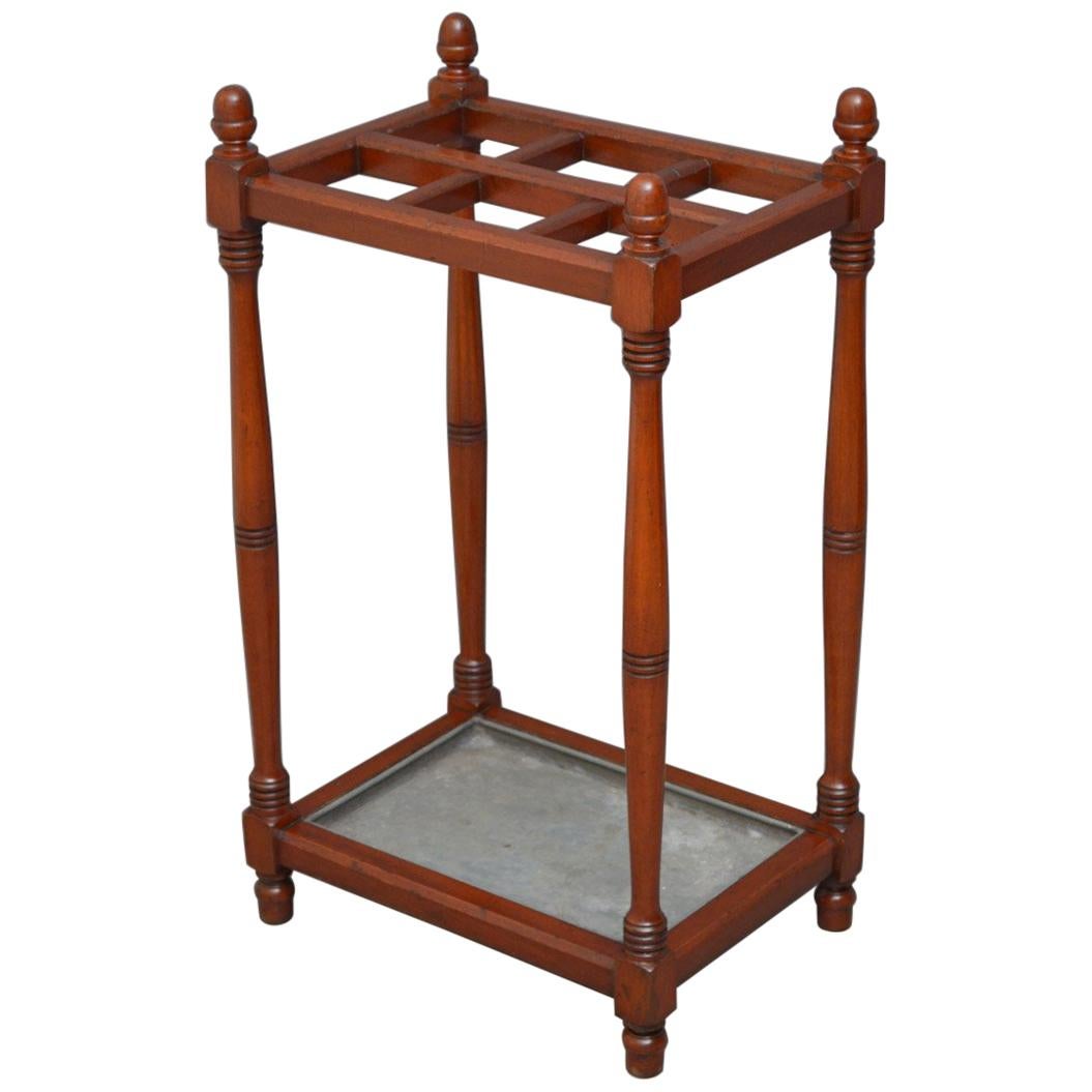 Arts 
Crafts Mahogany Umbrella Stand