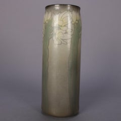 Arts & Crafts Marblehead School Hand Painted Art Pottery Vase by Belleek