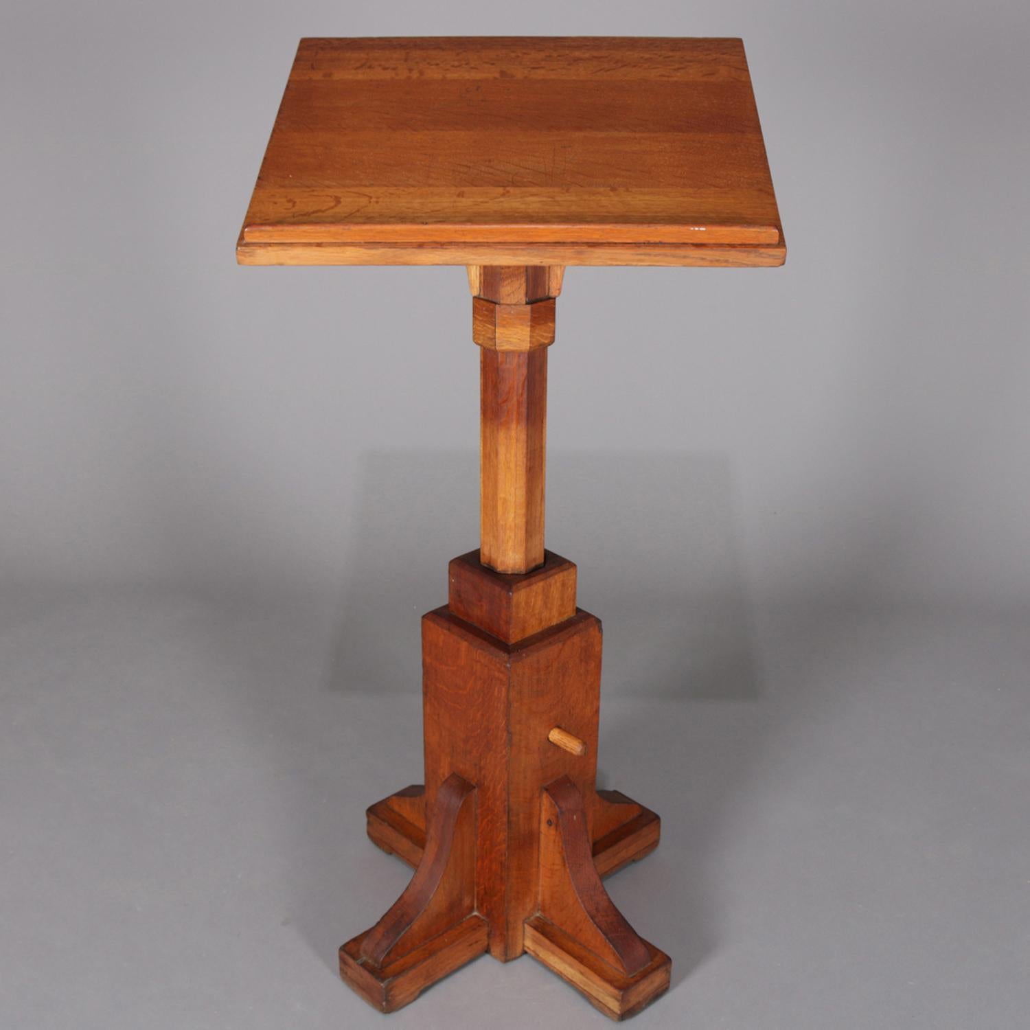 how to craft a lectern