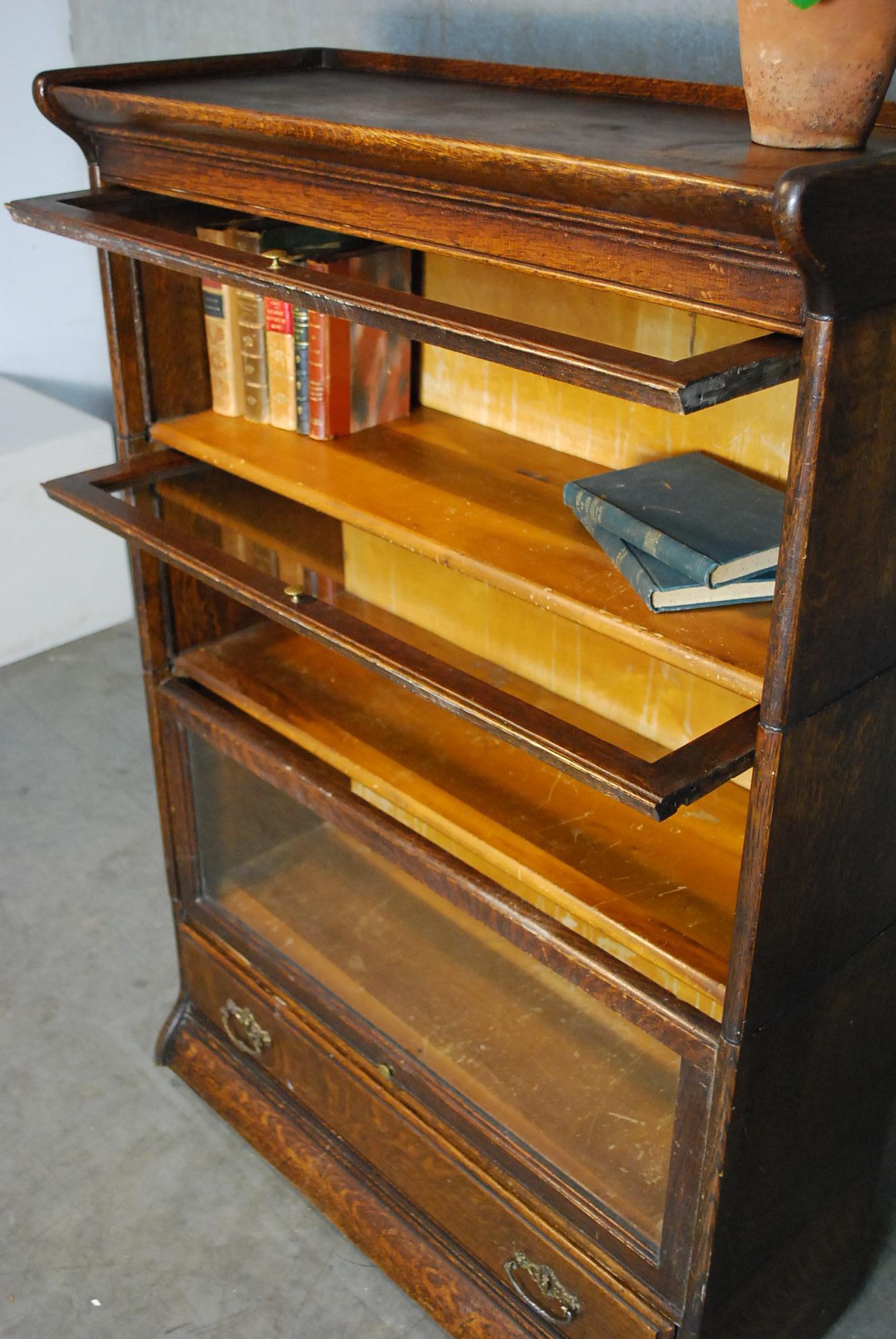 vintage barrister bookcase