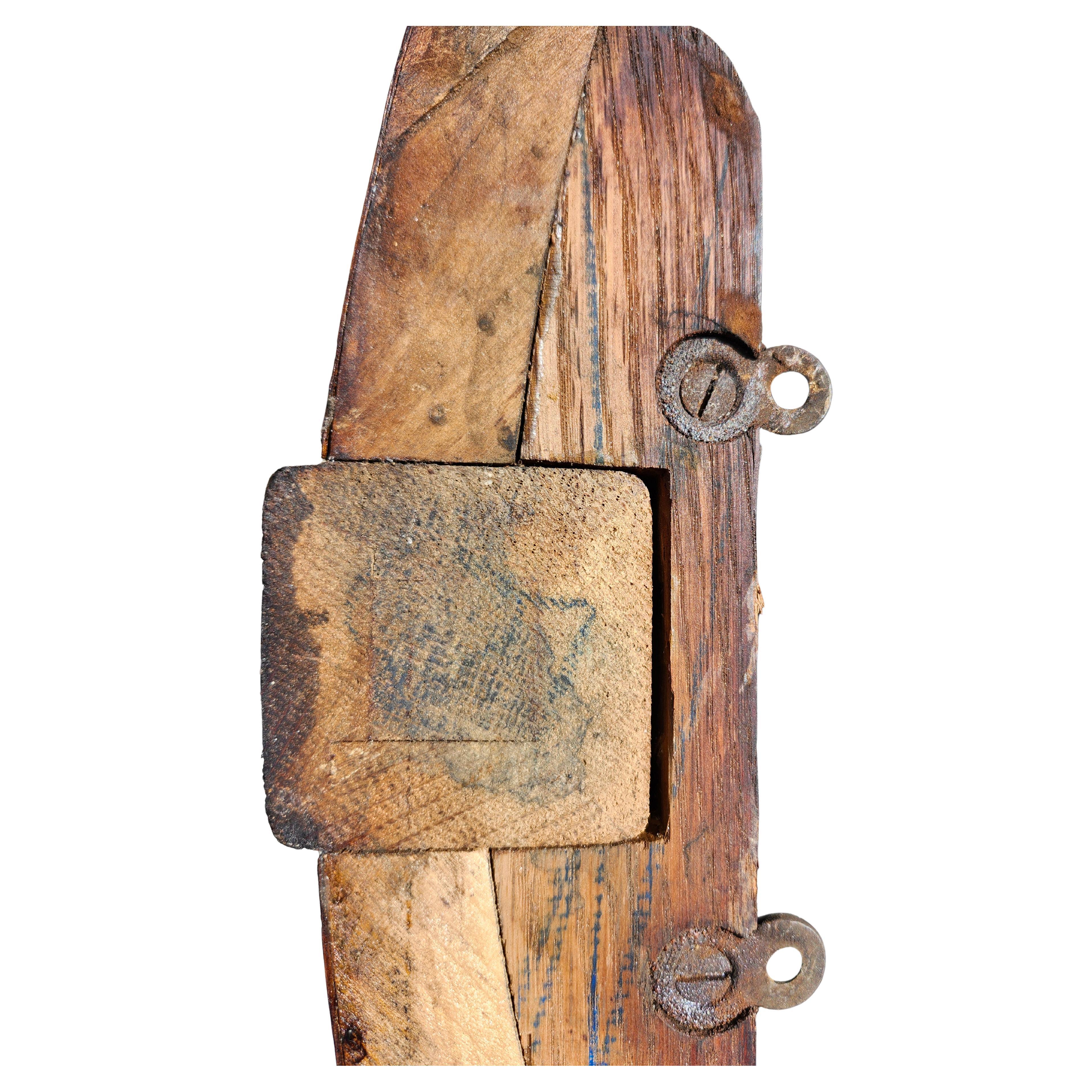 Tavolo da lampada centrale Mission & Crafts Oak L.A. Stickley C1912 con incastro a mortasa e tenone in vendita 2