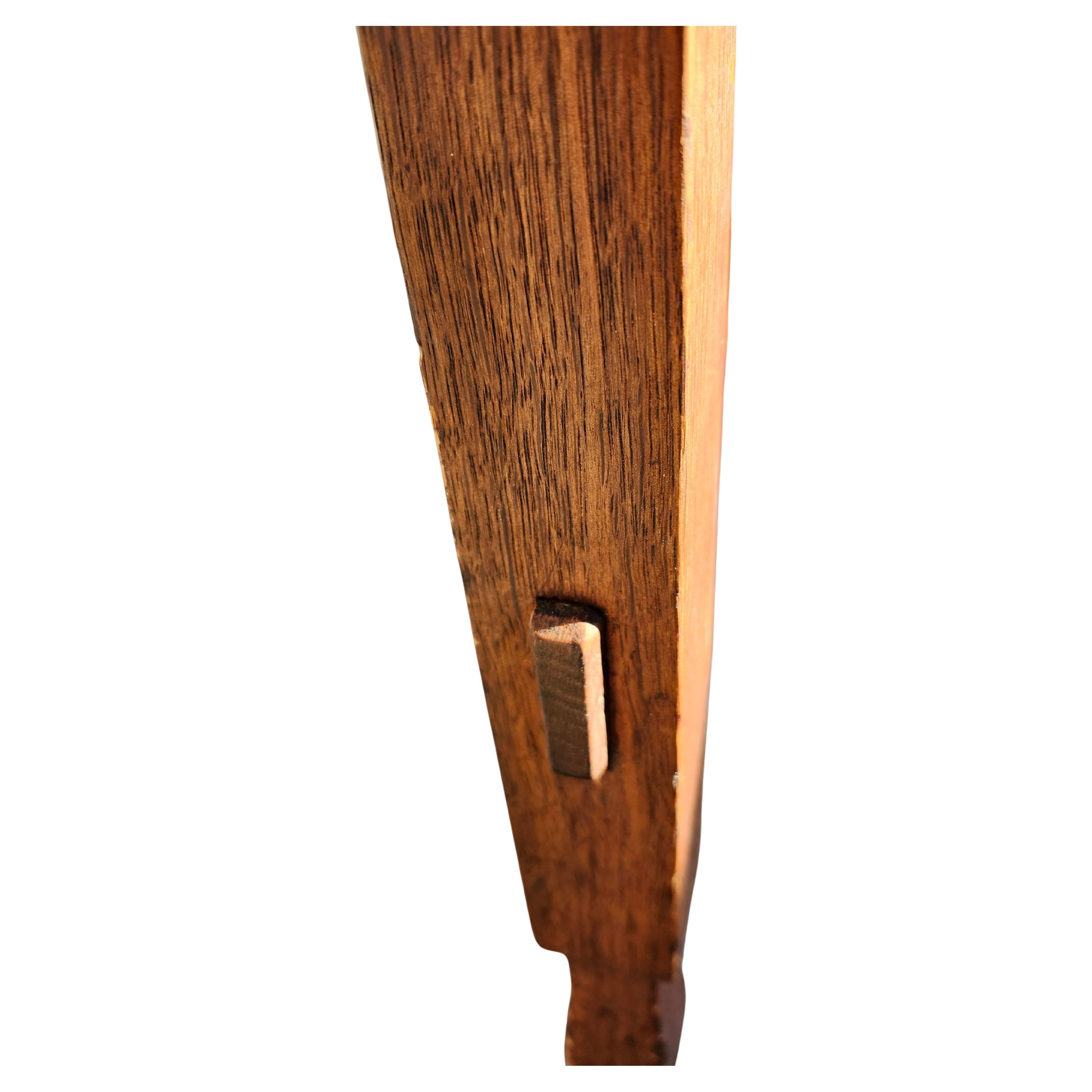Mission Arts & Crafts Tavolo da centro lampada Stickley Brothers in Oak C1910 In condizioni buone in vendita a Port Jervis, NY