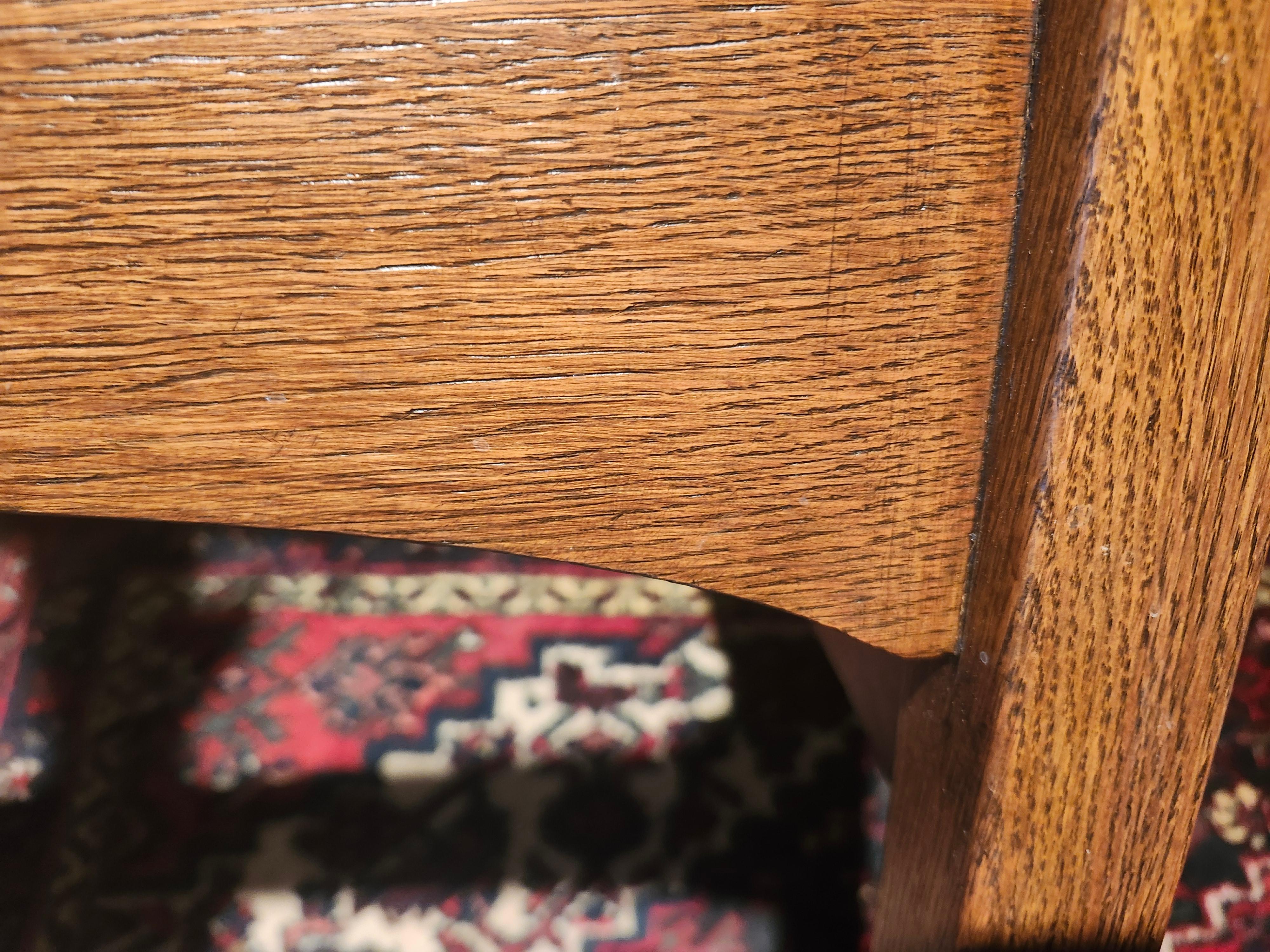 Mission Arts & Crafts Stickley Brothers Morris Chair C1910 in vendita 7