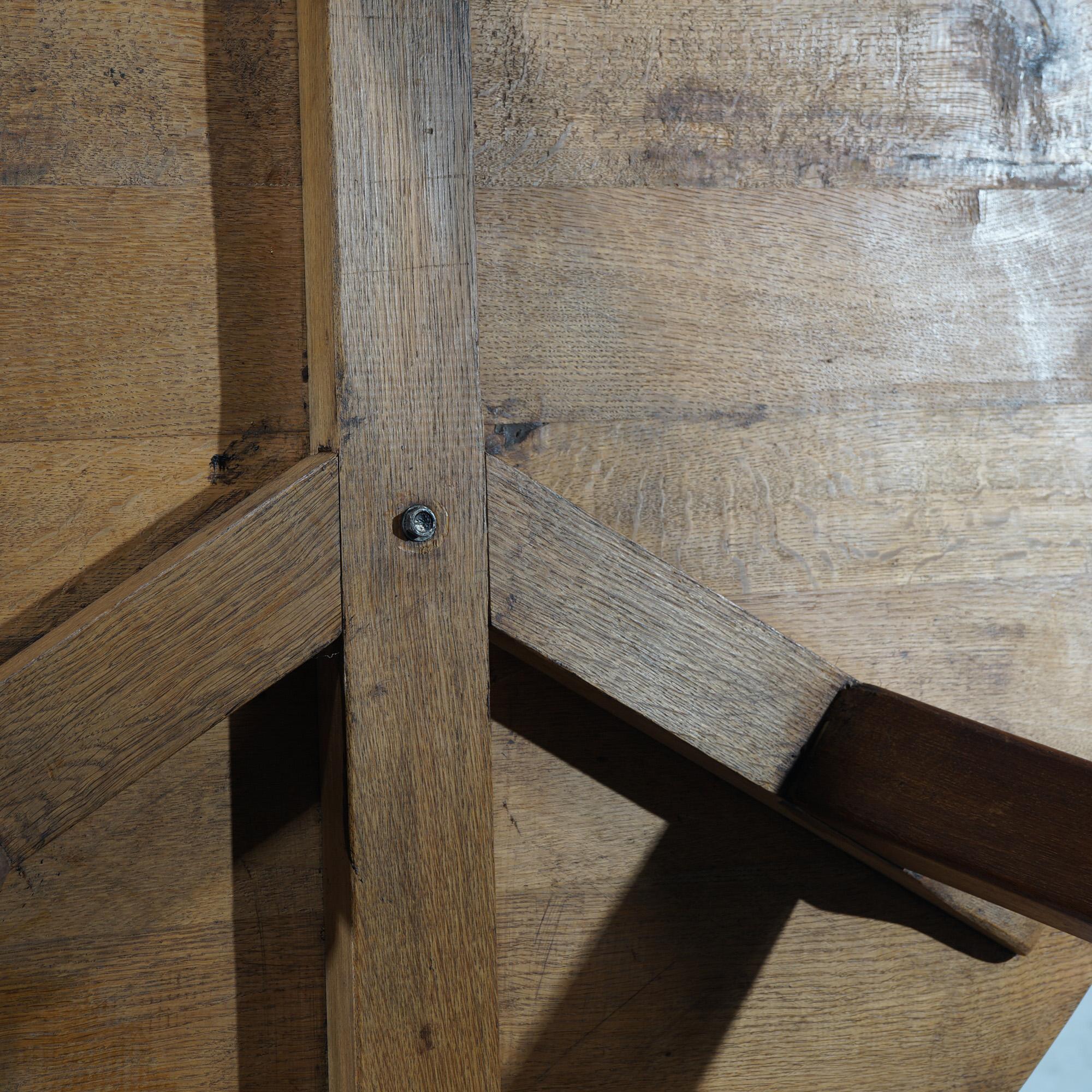 Arts & Crafts Mission Style Oak Low Table 20thC 6