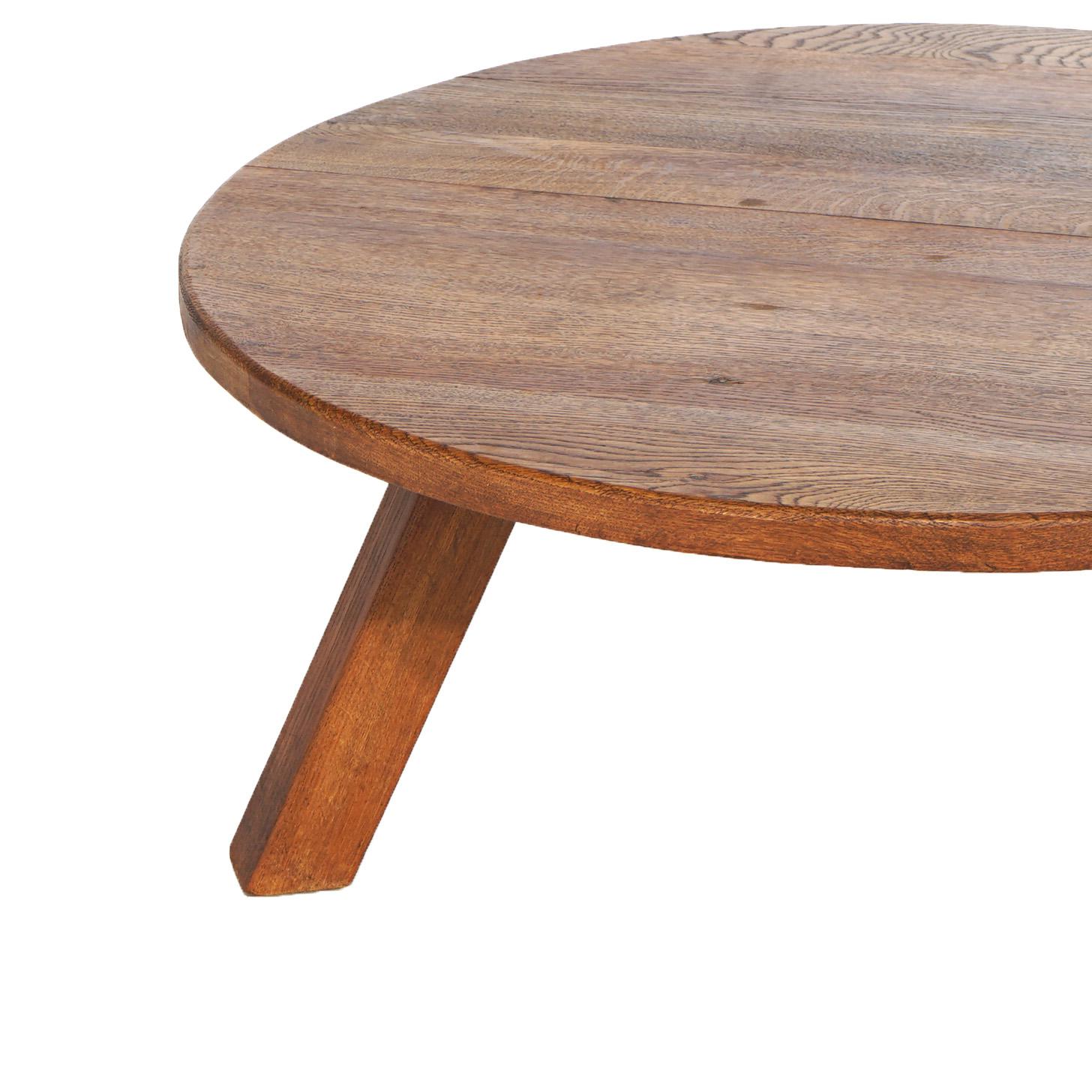 Arts & Crafts Mission Style Oak Low Table 20thC In Good Condition In Big Flats, NY