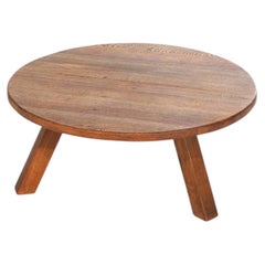 Arts & Crafts Mission Style Oak Low Table 20thC