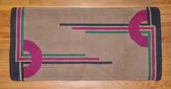 Arts & Crafts Modernism Art Deco Rug Carpet Geometric Purple Navy