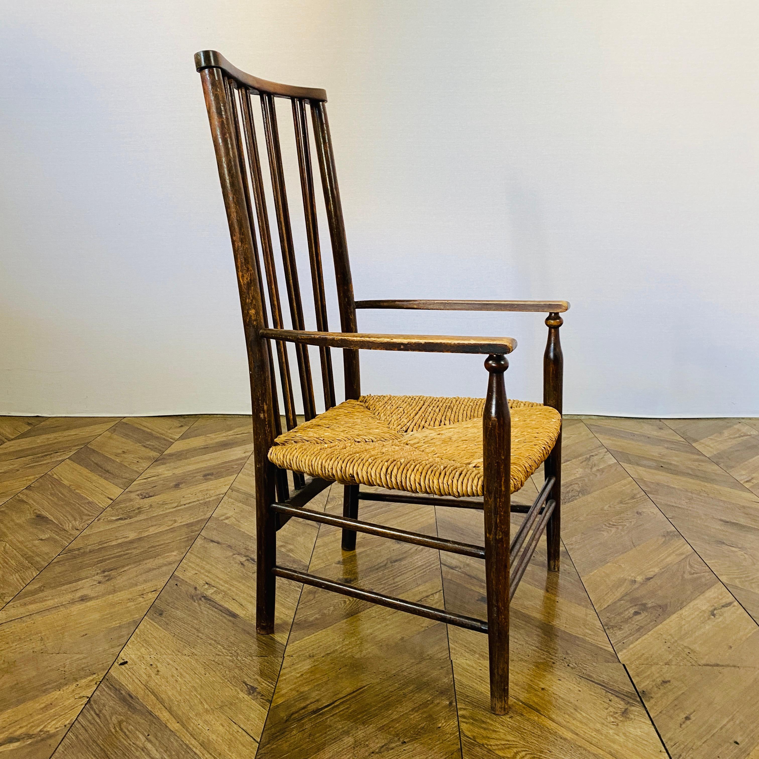 British Arts + Crafts Morris and Co Armchair for Liberty of London