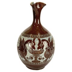 Vase en poterie "Royal Barum Ware" du mouvement Arts & Crafts, vers 1888