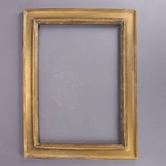 Arts & Crafts Newcomb-Macklin Matching Set Giltwood Art Frames Orig Labels