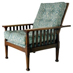 Fauteuil réglable en Oak Oak Arts & Crafts