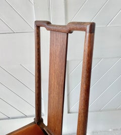 Arts & Crafts Oak Dining Chairs By William Birch