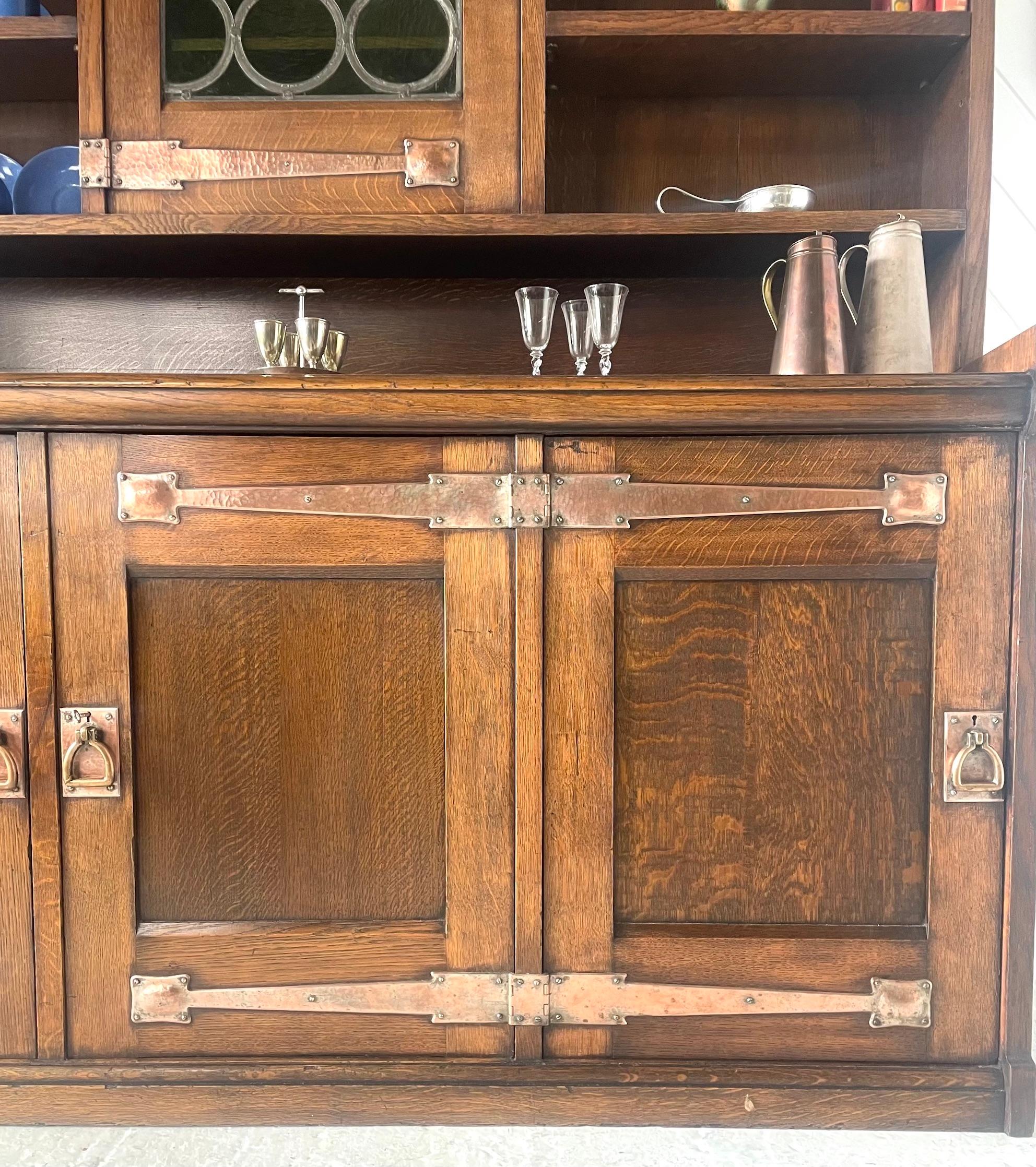 Arts and Crafts Arts & Crafts Oak Dresser by Liberty & Co