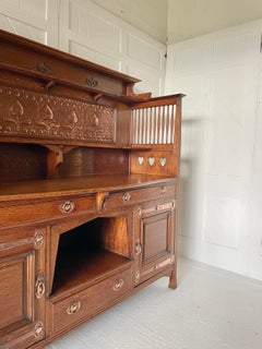 Arts & Crafts Oak Dresser By Shapland & Petter of Barnstaple