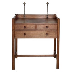 Arts & Crafts Oak Hall Table By Ambrose Heal