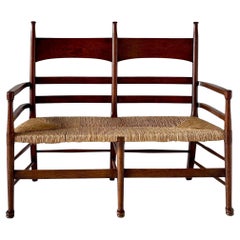Sedia in legno di Oak di William Birch, arte e artigianato