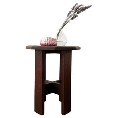 Arts & Crafts Oak Side Table 