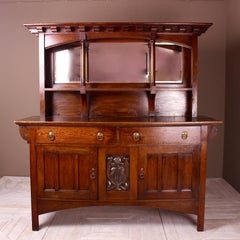 Arts & Crafts Oak Sideboard from Liberty London Possibly by Shapland & Petter