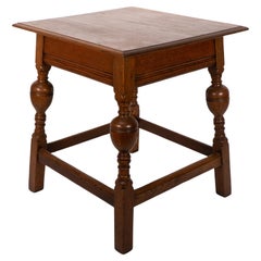 Arts & Crafts oak table illustrated in the Liberty & Co 1907 furniture catalogue