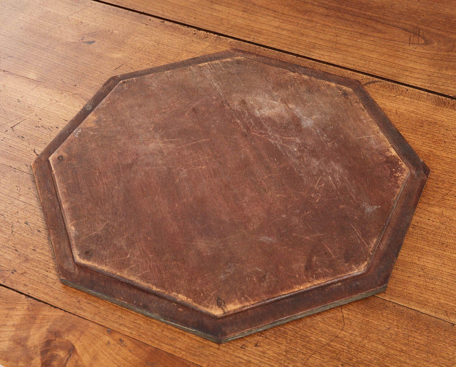Arts & Crafts Octagonal Wall Tray For Sale 1