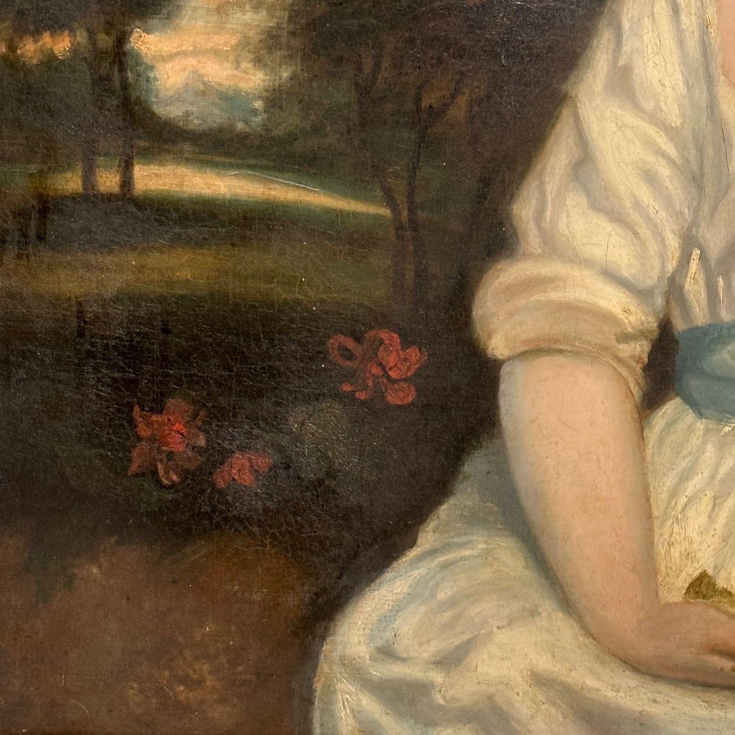 Nach Sir Joshua Reynolds, Öl auf Leinwand von Theophila Gwatkin, Newcomb-Macklin im Angebot 3
