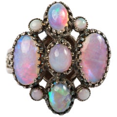 Antique Arts & Crafts Opal Ring French