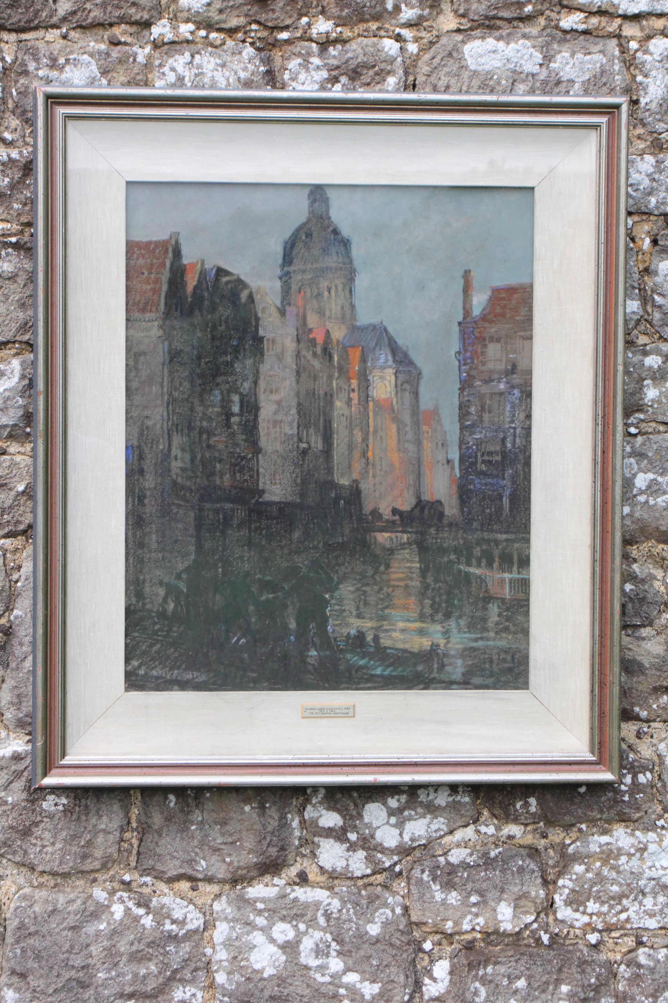 Arts & Crafts Painting By Herbert Davis Richter (Englisch) im Angebot