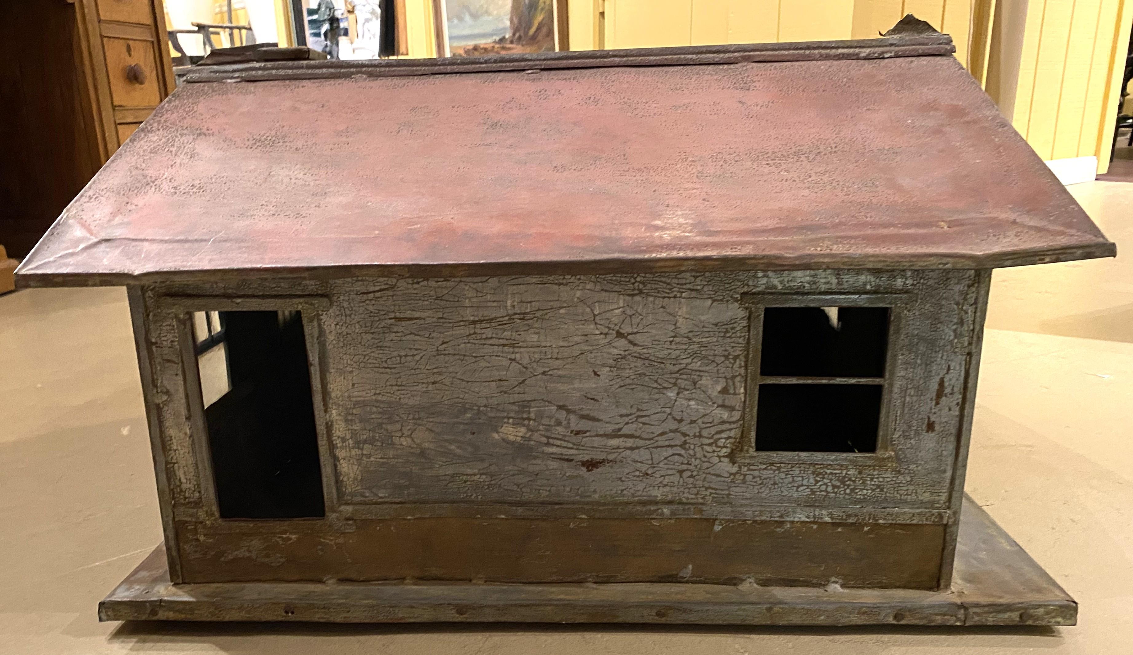 Fait main House of Arts No. en métal peint et Wood Wood en vente