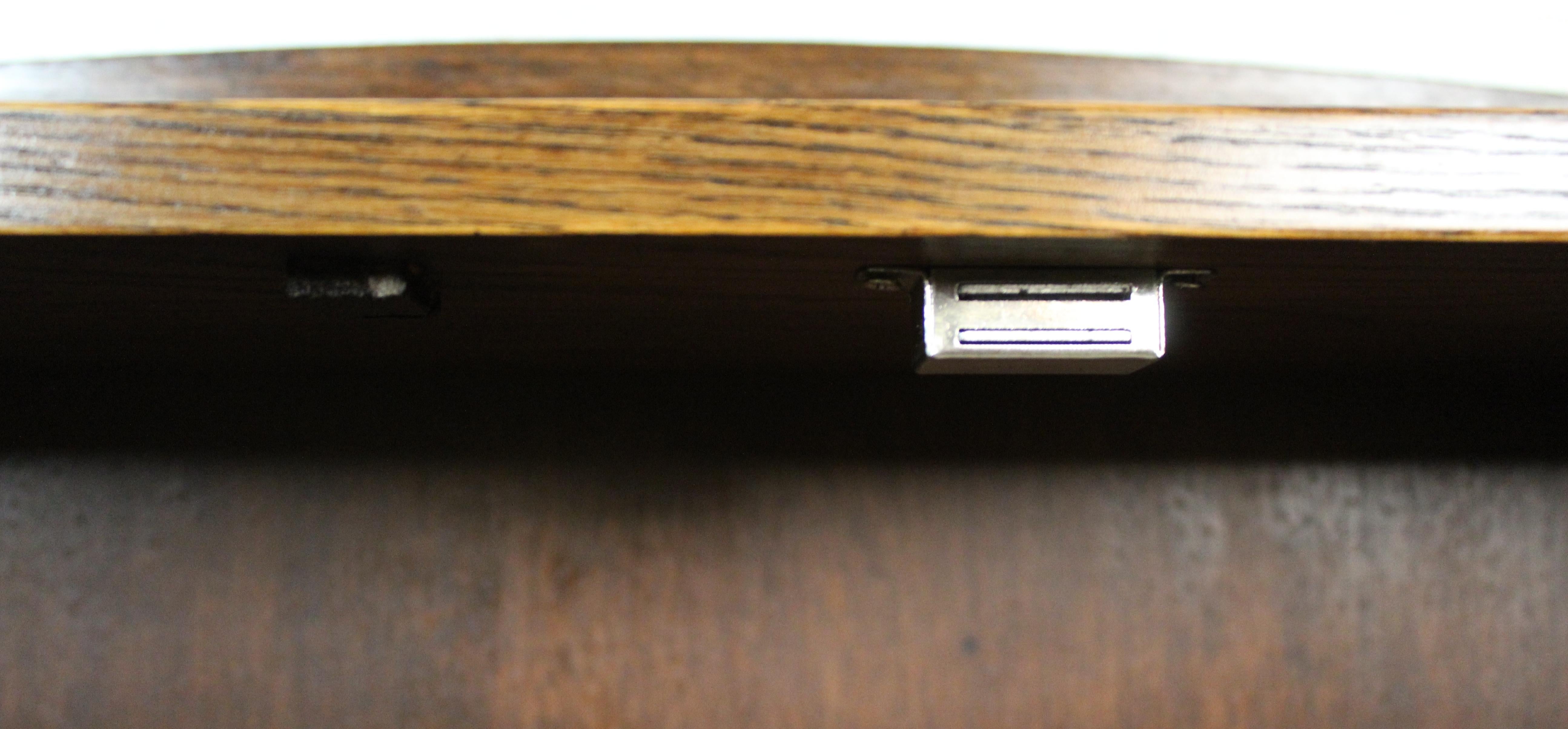 Segreteria Arts & Crafts Quartersawn Oak in vendita 8