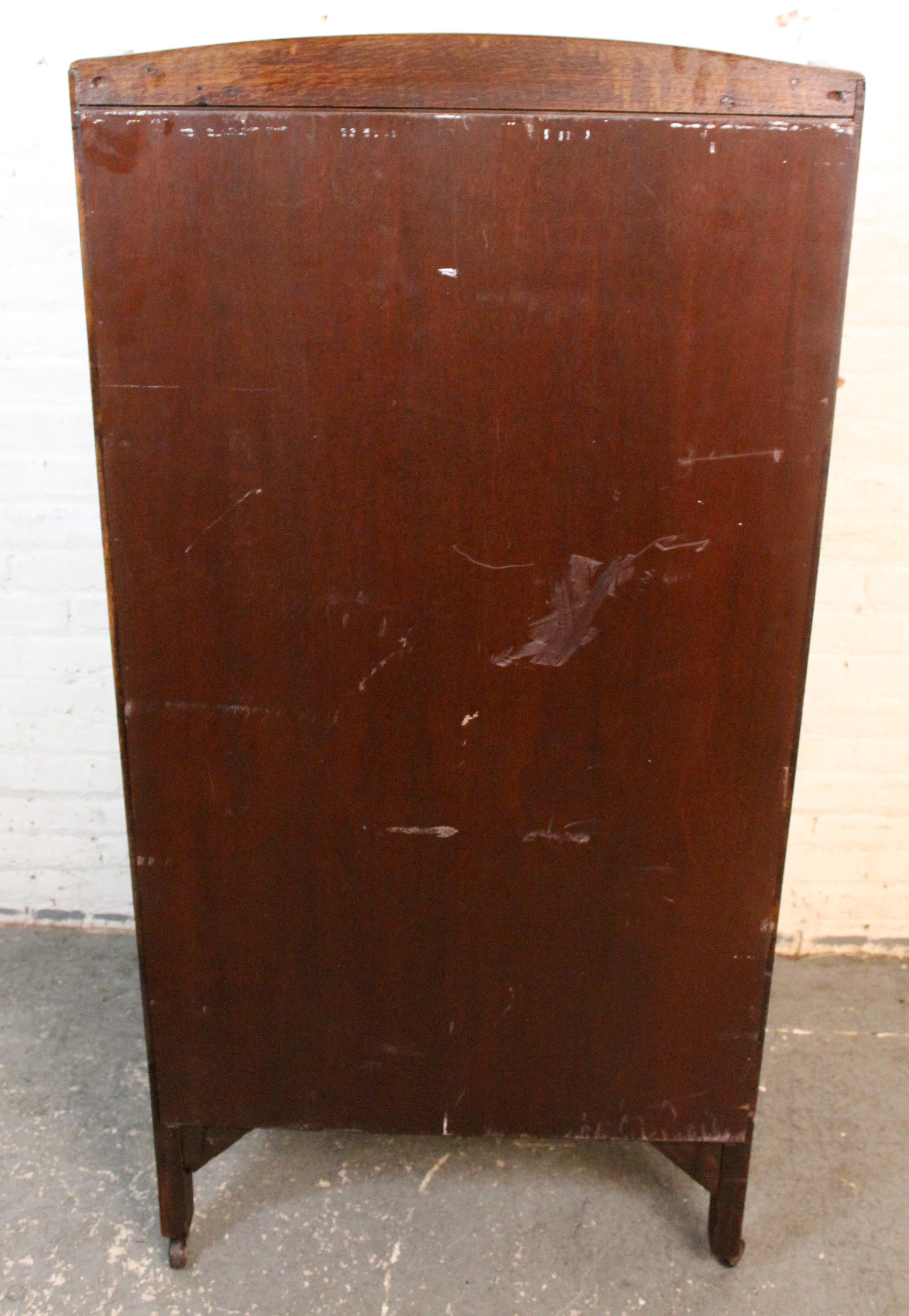 XX secolo Segreteria Arts & Crafts Quartersawn Oak in vendita