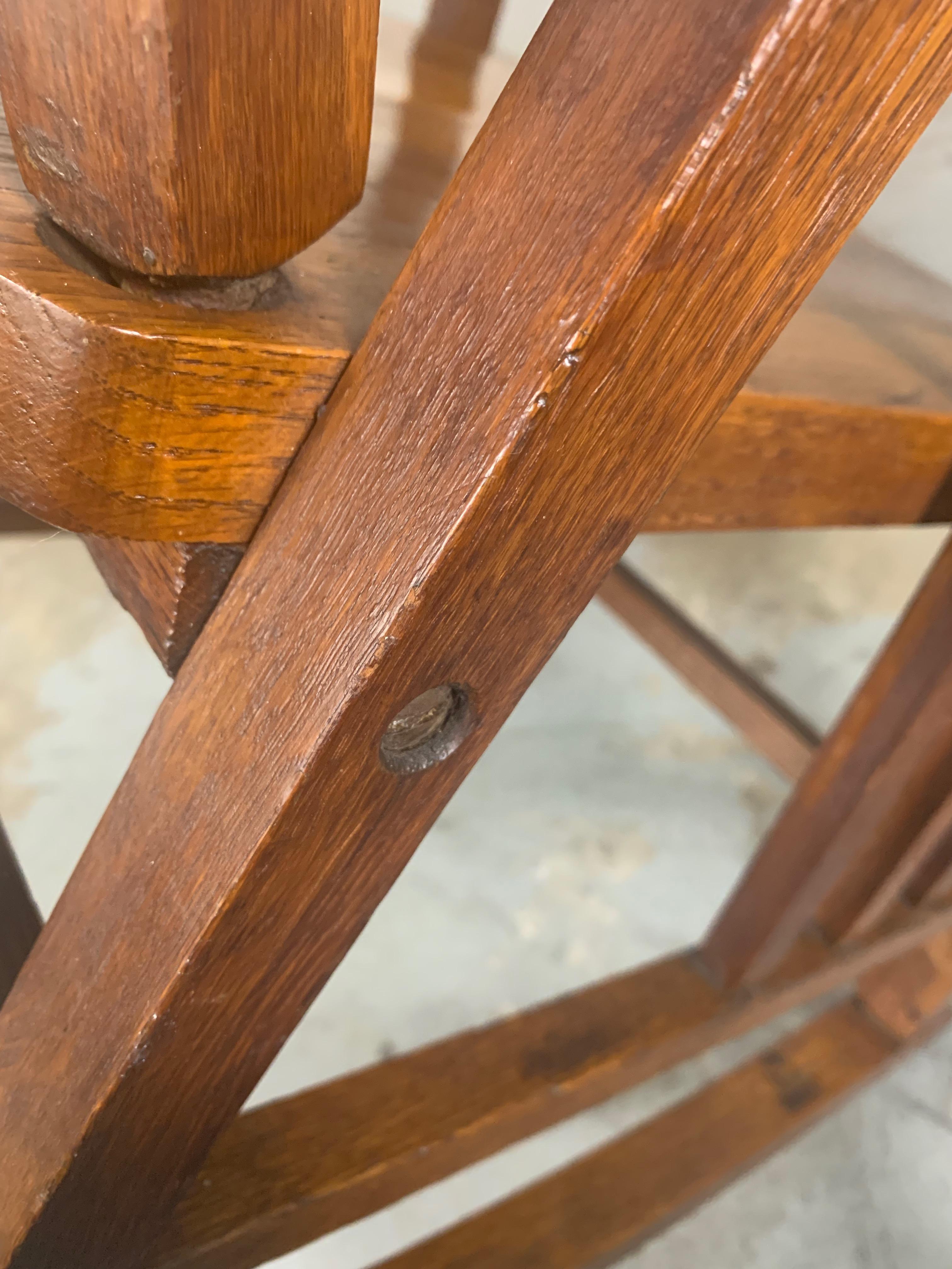 Arts & Crafts Rocking Chair For Sale 9