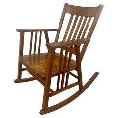 Antique Arts & Crafts Rocking Chair