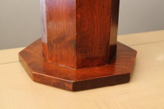 Arts & Crafts Rosewood Lamp Handcrafted 50s Epic Mid Century After Nakashima