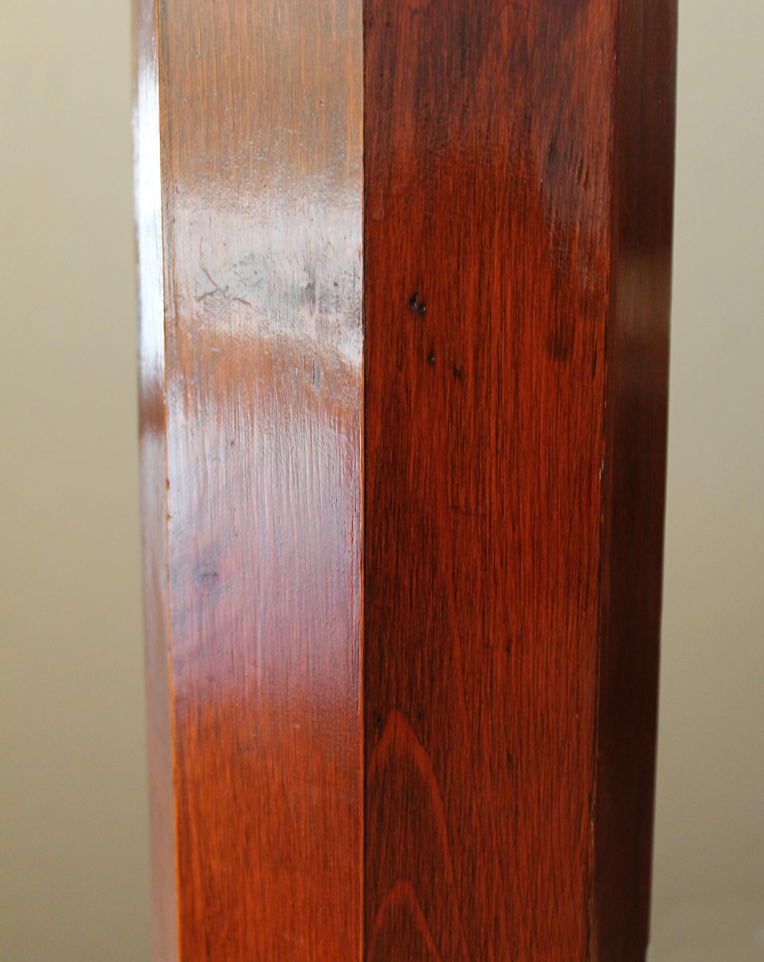 Américain Lampe Arts & Crafts artisanale des années 50 Epic Mid Century d'après Nakashima en vente
