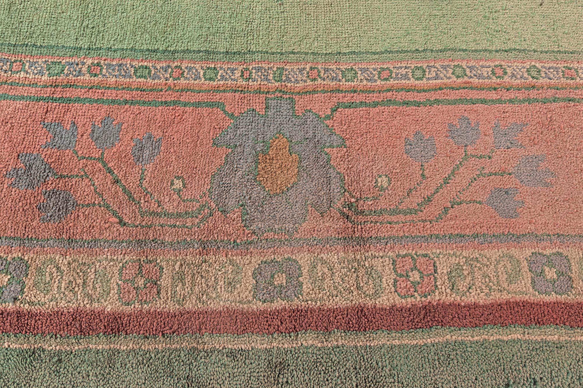 Hand-Knotted Arts & Crafts Rug by Gavin Morton