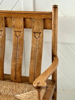 Arts & Crafts Settle by William Birch