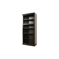 Arts & Crafts Shaker Dark Cherry Wood Tall Bookcase