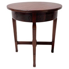 Arts & Crafts Side Table by Johann Georg van Caspel for H.F. Jansen & Zonen