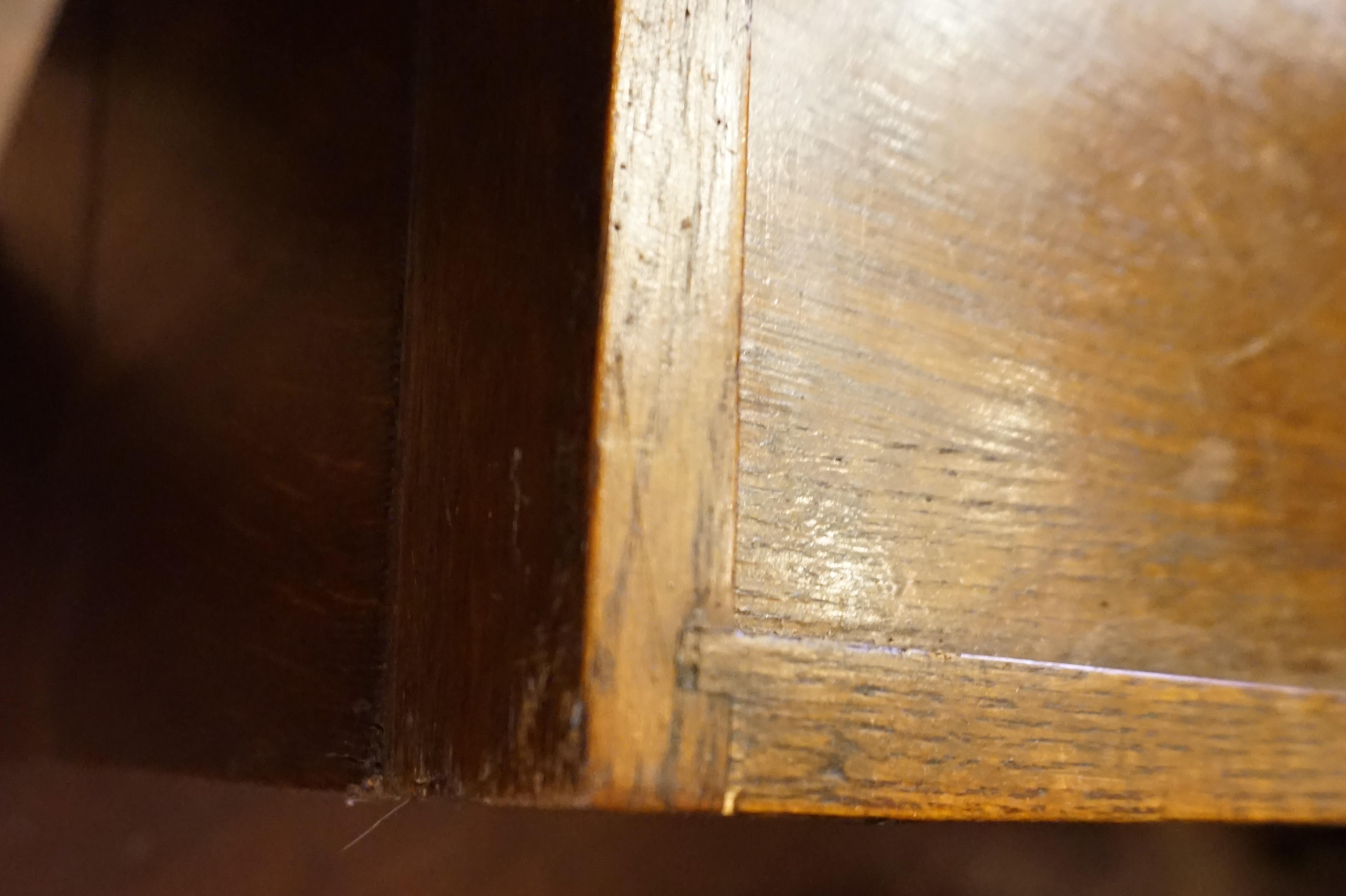Arts & Crafts Solid Oak Barrister's Stacking Desk Shelf Cabinet For Sale 7