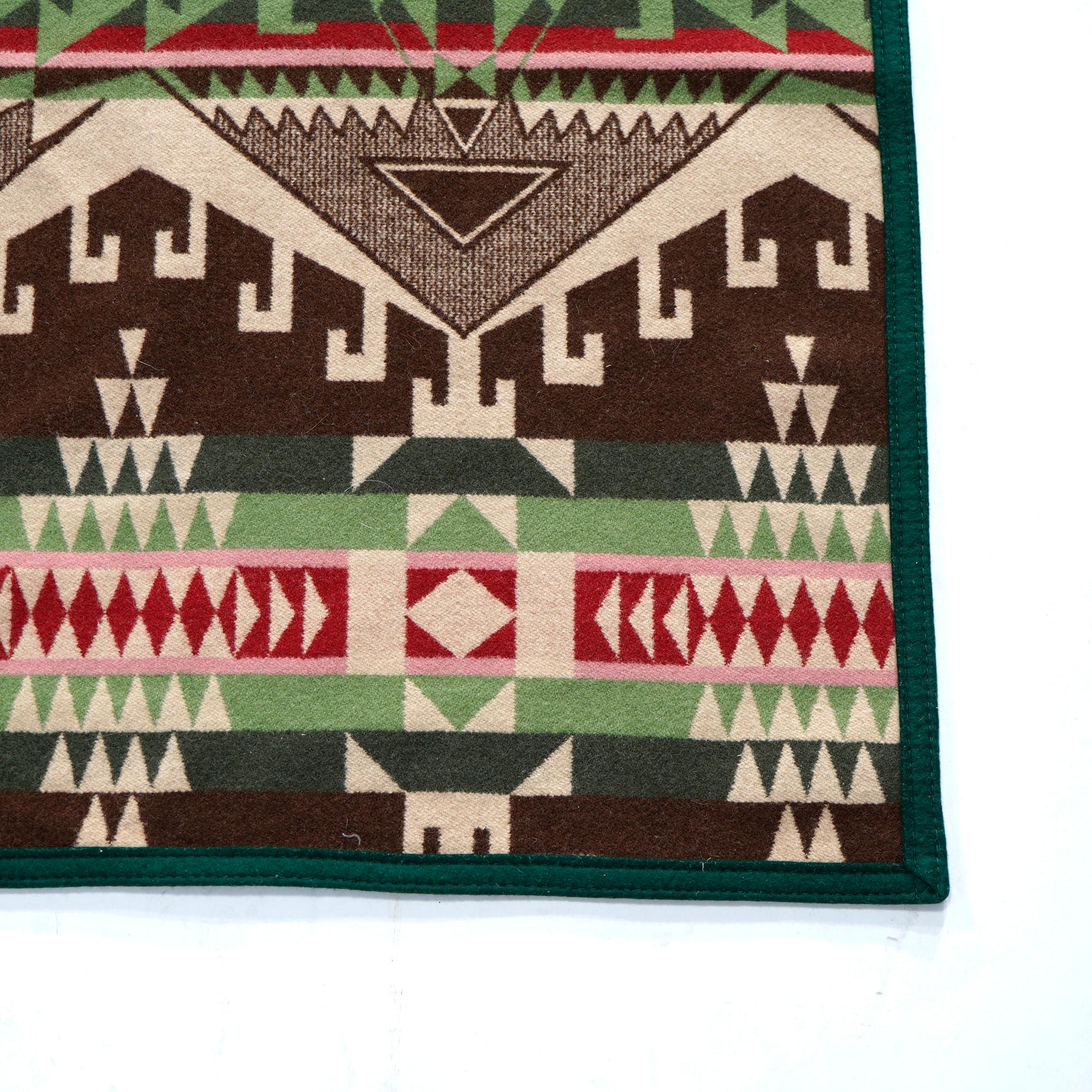 Arts & Crafts Southwest Style Pendleton Heritage Collection Wool Blanket 20th C 3