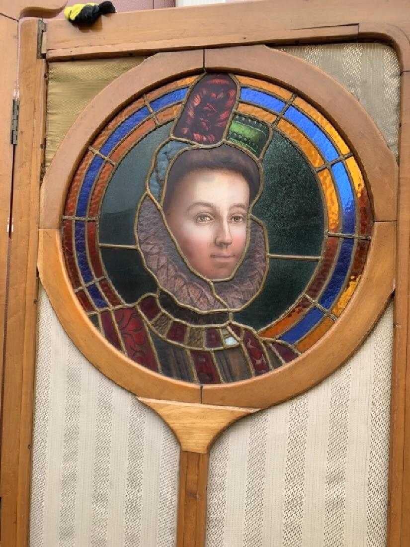 stained glass screen