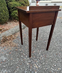 Arts & Crafts Stand with Drawer by Gustav Stickley -early red decal-W7958 SALE