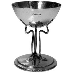 Arts & Crafts Sterling Silver Bowl 1909 John Round