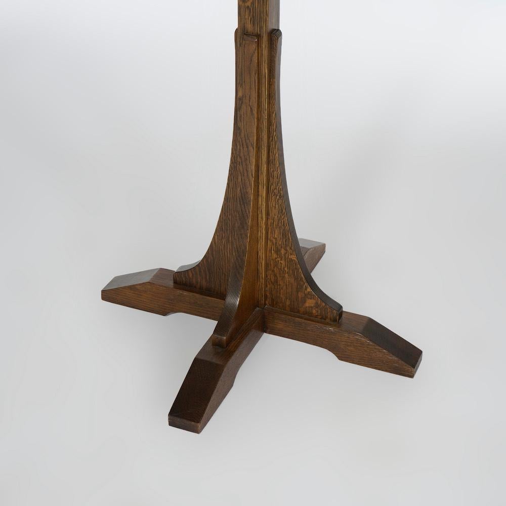 Arts and Crafts Arts & Crafts Stickley Oak Hall Coat Tree 20th C