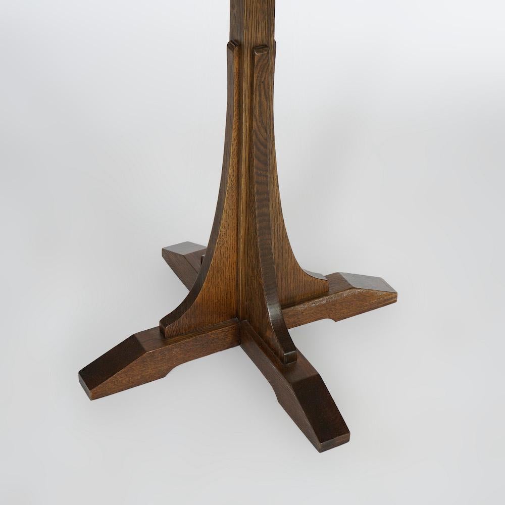 Arts & Crafts Stickley Oak Hall Coat Tree 20th C In Good Condition In Big Flats, NY