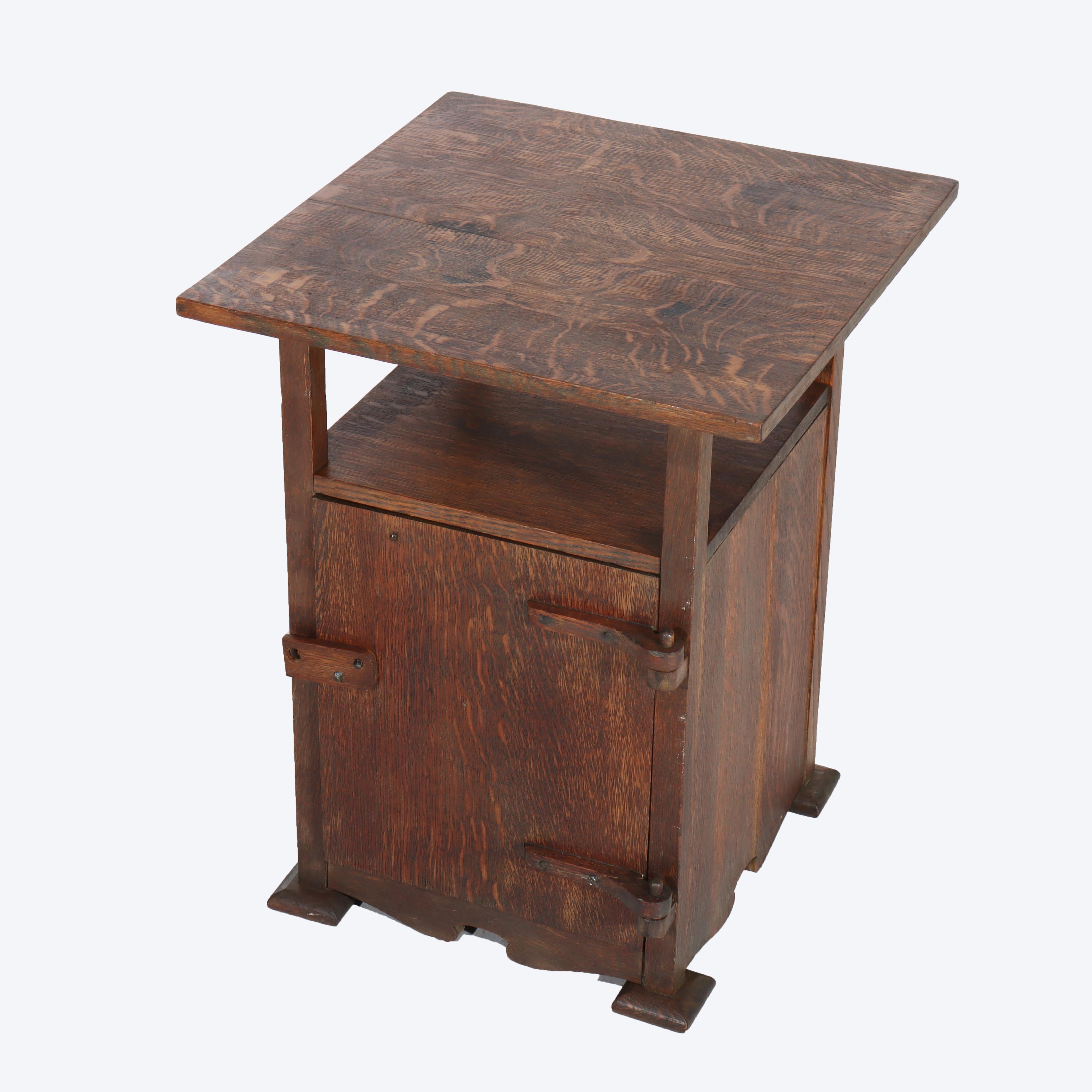 Armadietto Arts & Crafts Stickley School Oak C1920


Misure: 28