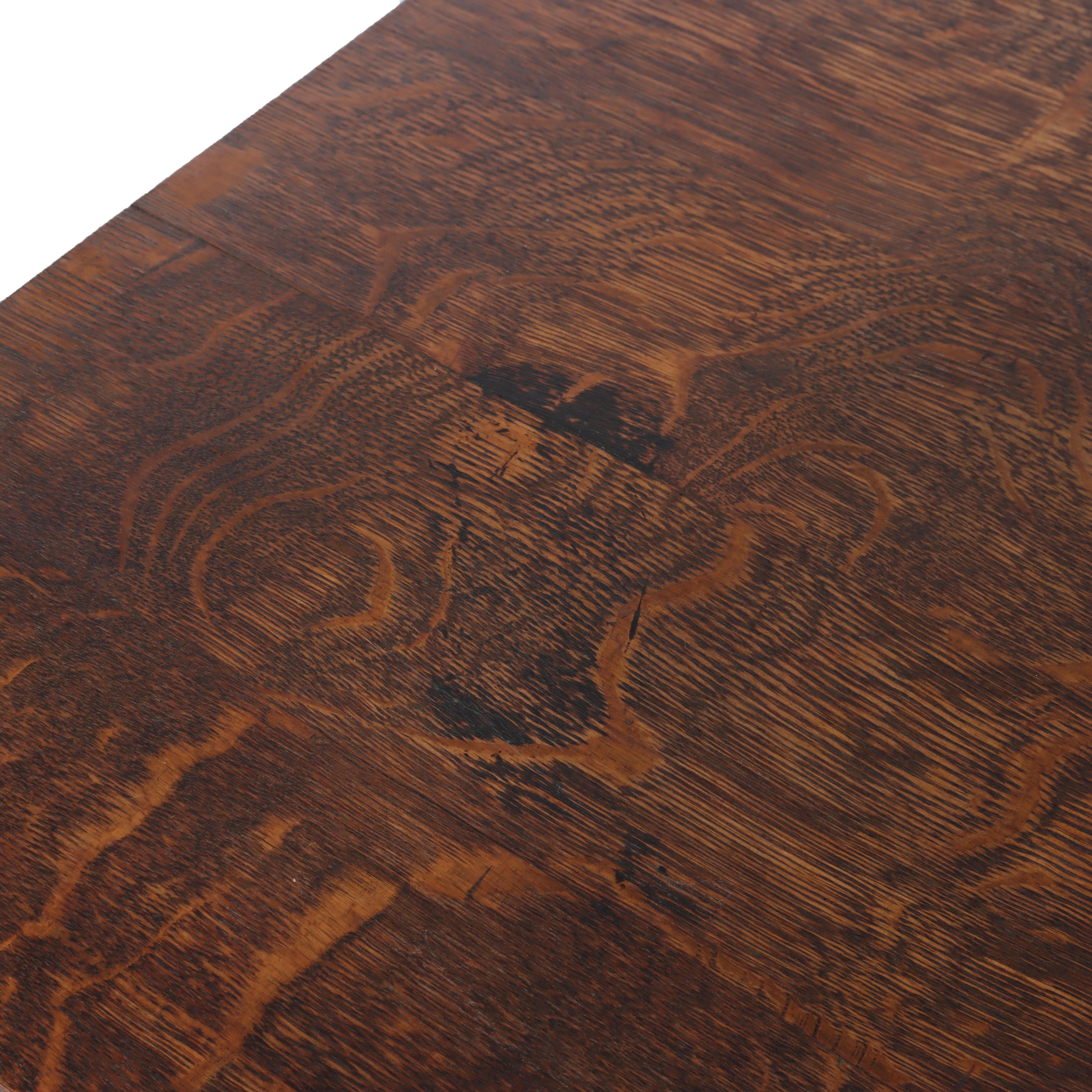 Quercia Cellaretta in quercia della scuola Stickley Arti e Mestieri C1920 in vendita