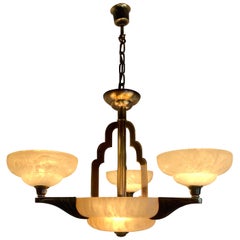 bronze ceiling light Art Deco Style White Alabaster
Gold Color Coated Bronze
Brass Pendant Light