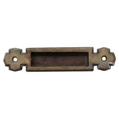 Couverture de fenêtre en bronze de style Arts & Crafts Qté. Disponible sur